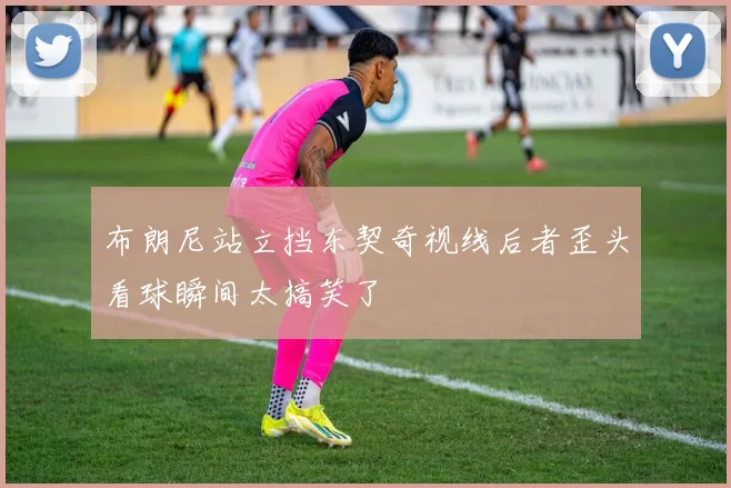 布朗尼站立挡东契奇视线后者歪头看球瞬间太搞笑了