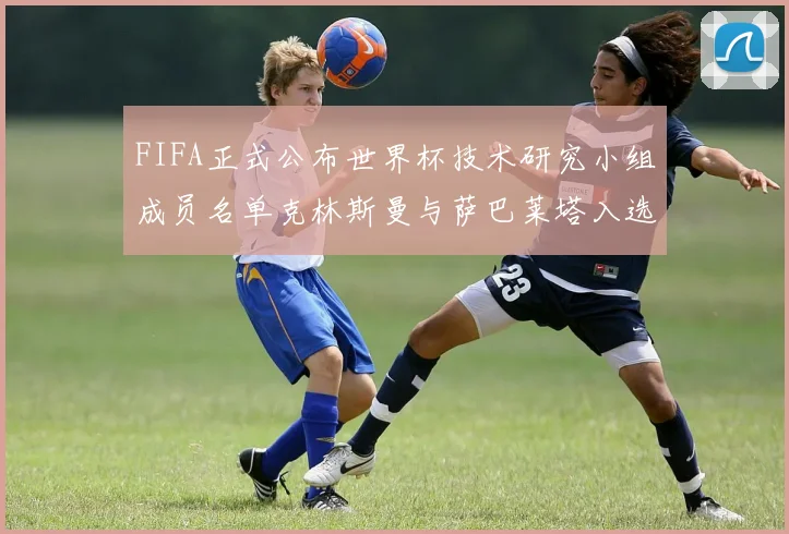 FIFA正式公布世界杯技术研究小组成员名单克林斯曼与萨巴莱塔入选